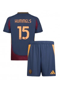 AS Roma Mats Hummels #15 Babytruitje 3e tenue Kind 2024-25 Korte Mouw (+ Korte broeken)